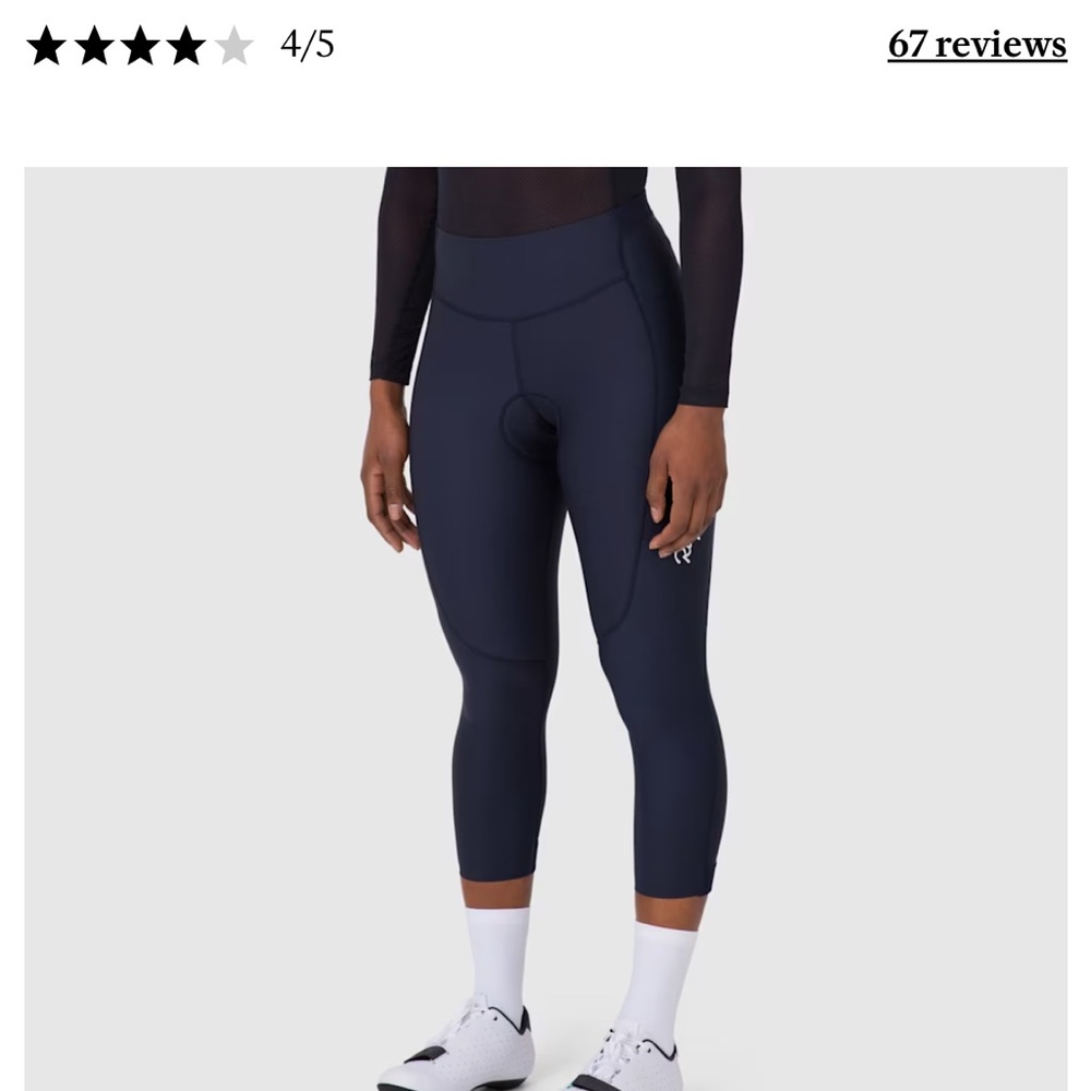Rapha cycling 3/4 length cycling tights